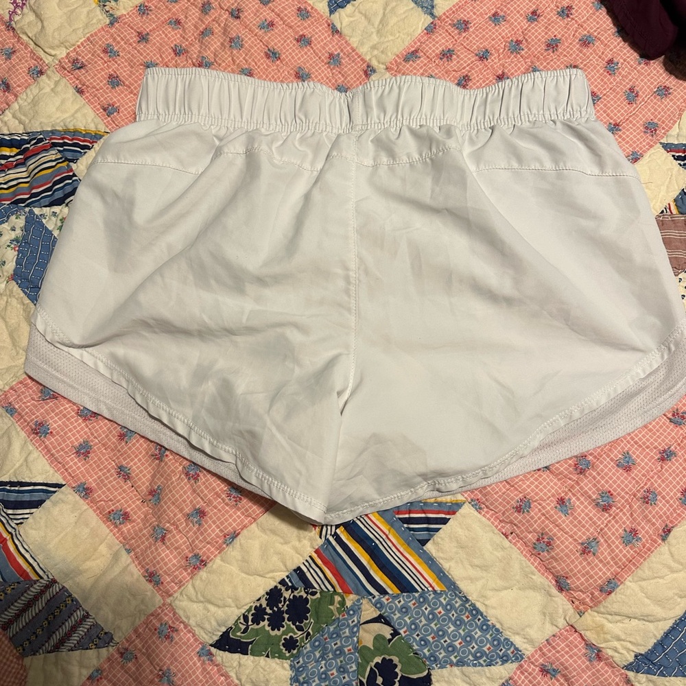 White Athletic Works Shorts w/ Pockets